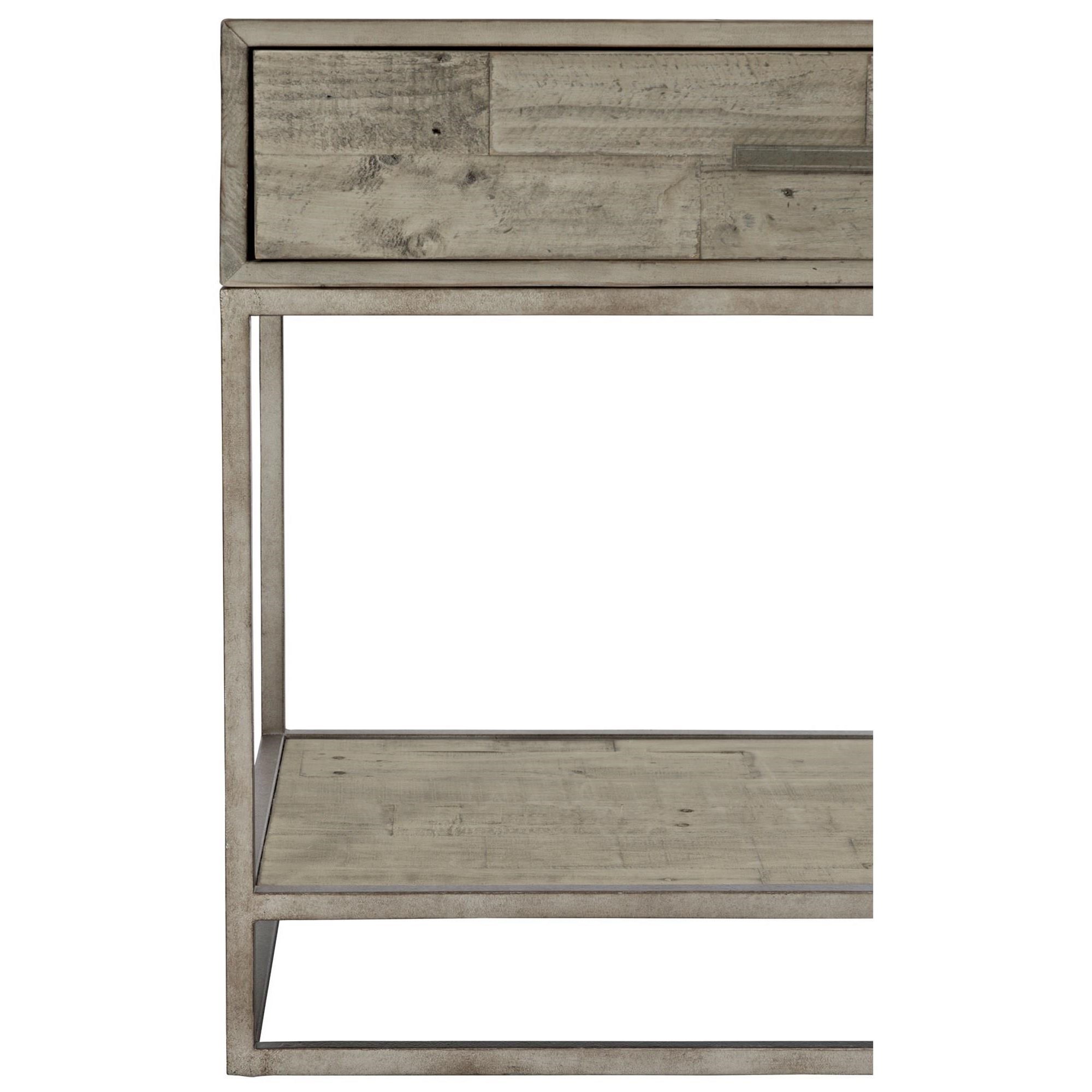 Bernhardt Highland Park 320553604 Alvar RusticModern Nightstand with 1